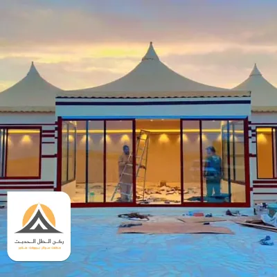 خيمه ملكيه من الداخل بالرياض