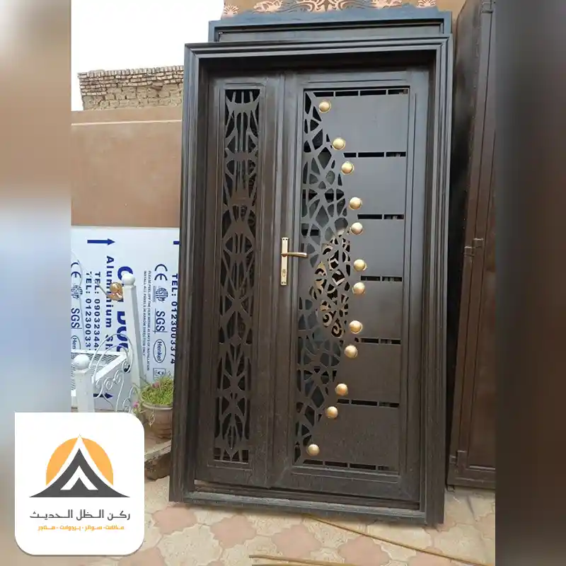 باب حديد عادي بالرياض