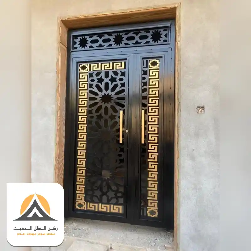 أبواب حديد للمداخل بالرياض