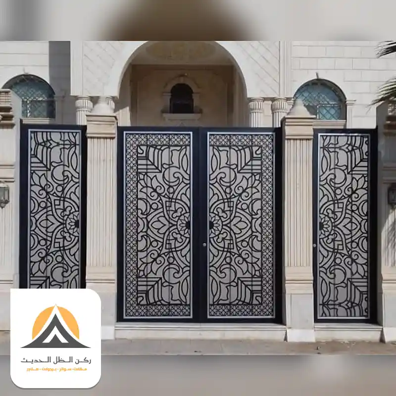 تفصيل باب حديد خارجي بالرياض
