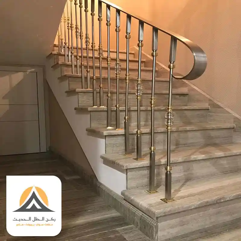 درابزين درج داخلي مودرن بالرياض