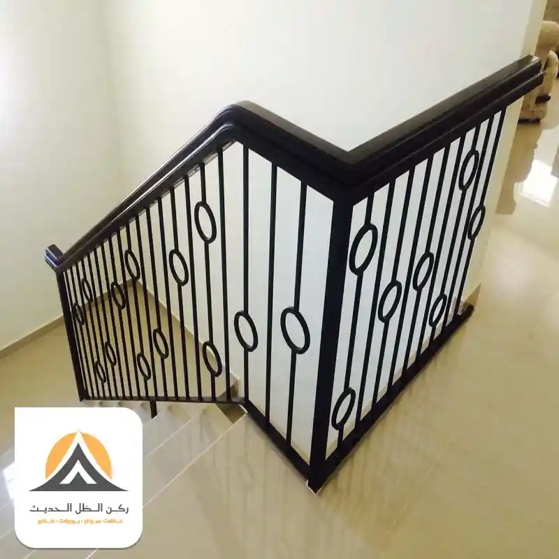 درابزين سلالم حديد مودرن بالرياض