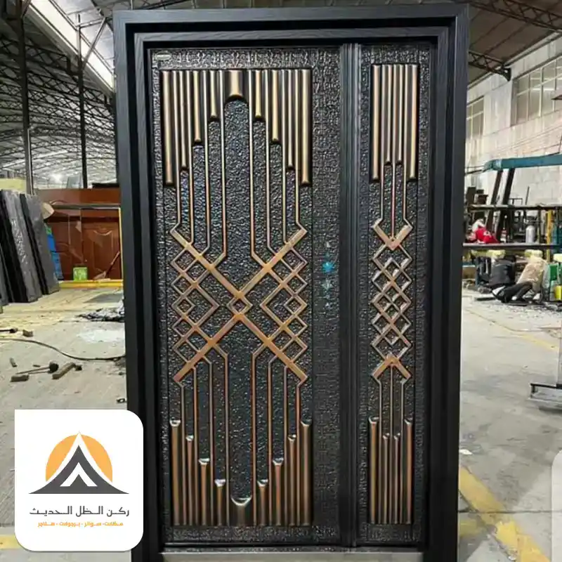 أبواب حديد للمداخل