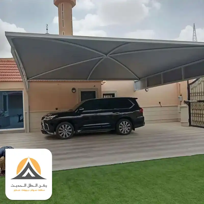 مظلات ساندوتش بانل للسيارات بالرياض